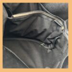 Chanel 2Way-bag Black Grained Calfskin with Silver Hardware #RRTE-1 - Image 36