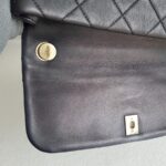 Chanel 2way Flap Bag Black Lambskin with Gold Hardware #RRUS-1 - Image 20