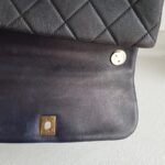 Chanel 2way Flap Bag Black Lambskin with Gold Hardware #RRUS-1 - Image 21