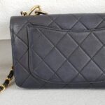 Chanel 2way Flap Bag Black Lambskin with Gold Hardware #RRUS-1 - Image 5