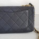 Chanel 2way Flap Bag Black Lambskin with Gold Hardware #RRUS-1 - Image 6