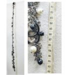 Chanel Belt /Necklace Black and White Faux Pearls/Beads #RTSK-13 - Image 3