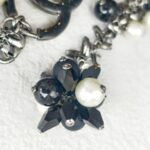 Chanel Belt /Necklace Black and White Faux Pearls/Beads #RTSK-13 - Image 12