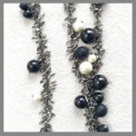 Chanel Belt /Necklace Black and White Faux Pearls/Beads #RTSK-13 - Image 7