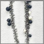Chanel Belt /Necklace Black and White Faux Pearls/Beads #RTSK-13 - Image 8