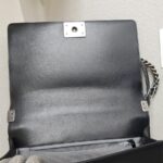 Chanel Boy Large 28cm Black Lambskin with Ruthenium Hardware #RROS-1 - Image 20
