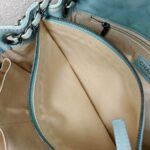 Chanel Flap Bag Light Blue Aged Calfskin with Ruthenium Hardware #RRSK-1 - Image 32