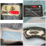Chanel Flap Bag Light Blue Aged Calfskin with Ruthenium Hardware #RRSK-1 - Image 25
