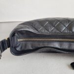 Chanel Gabrielle Large Black Aged Calfskin with Gold/Silver/Ruthenium Hardware #RSLY-1 - Image 11
