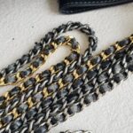 Chanel Gabrielle Large Black Aged Calfskin with Gold/Silver/Ruthenium Hardware #RSLY-1 - Image 21