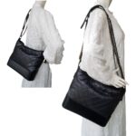 Chanel Gabrielle Large Black Aged Calfskin with Gold/Silver/Ruthenium Hardware #RSLY-1 - Image 32