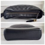Chanel Gabrielle Large Black Aged Calfskin with Gold/Silver/Ruthenium Hardware #RSLY-1 - Image 17