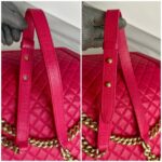 Chanel Large Boy 28cm Pink Grained Calfskin with Gold Hardware #RRTC-2 - Image 18