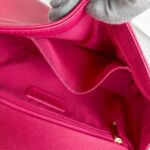 Chanel Large Boy 28cm Pink Grained Calfskin with Gold Hardware #RRTC-2 - Image 25