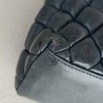 Chanel Shoulder Flap Bag Navy Blue Lambskin with Ruthenium Hardware #RRSY-1 - Image 16