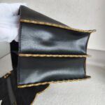 Fendi Kan I Black Smooth Leather and Gold Hardware #RROS-2 - Image 11