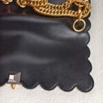 Fendi Kan I Black Smooth Leather and Gold Hardware #RROS-2 - Image 4