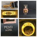 Fendi Kan I Black Smooth Leather and Gold Hardware #RROS-2 - Image 27