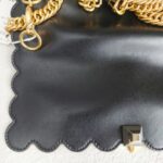 Fendi Kan I Black Smooth Leather and Gold Hardware #RROS-2 - Image 3