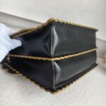 Fendi Kan I Black Smooth Leather and Gold Hardware #RROS-2 - Image 16