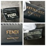 Fendi Kan I Black Smooth Leather and Gold Hardware #RROS-2 - Image 28