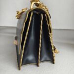 Fendi Kan I Black Smooth Leather and Gold Hardware #RROS-2 - Image 9
