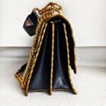 Fendi Kan I Black Smooth Leather and Gold Hardware #RROS-2 - Image 10