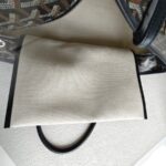 Goyard Artois PM Black Goyardine Canvas/Chevroches Calfskin with Silver Hardware #RROO-1 - Image 28