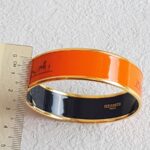 Hermes Bangle Printed Enamel #RROE-24 - Image 9