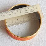 Hermes Bangle Printed Enamel #RROE-24 - Image 8