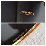 Hermes Bangle Printed Enamel #RROE-26 - Image 9