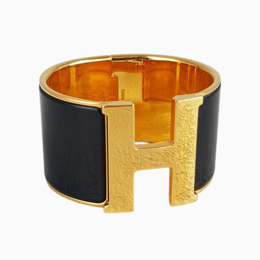 Hermes Clic Clac Extra Wide Bracelet #RROE-23