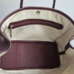 Hermes Garden Party 30cm Maroon Leather with Palladium Hardware #GUULT-1 - Image 26