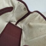Hermes Garden Party 30cm Maroon Leather with Palladium Hardware #GUULT-1 - Image 23