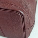 Hermes Garden Party 30cm Maroon Leather with Palladium Hardware #GUULT-1 - Image 11