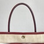 Hermes Garden Party 30cm Maroon Leather with Palladium Hardware #GUULT-1 - Image 18