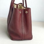 Hermes Garden Party 30cm Maroon Leather with Palladium Hardware #GUULT-1 - Image 8