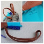 Hermes Rodeo MM Blue Leather #RROE-21 - Image 7