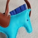 Hermes Rodeo MM Blue Leather #RROE-21 - Image 5