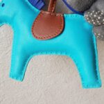 Hermes Rodeo MM Blue Leather #RROE-21 - Image 4