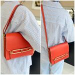 Hermes Roulis 23cm Sanguine Evercolor Leather with Gold-Plated Hardware #RRKT-1 - Image 40