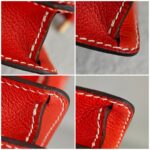 Hermes Roulis 23cm Sanguine Evercolor Leather with Gold-Plated Hardware #RRKT-1 - Image 16