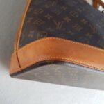 LV Alma Voyage MM Bag Brown Monogram Coated Canvas with Leather and Gold Hardware #ROYE-3 - Image 13