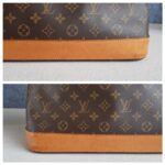 LV Alma Voyage MM Bag Brown Monogram Coated Canvas with Leather and Gold Hardware #ROYE-3 - Image 17