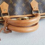 LV Alma Voyage MM Bag Brown Monogram Coated Canvas with Leather and Gold Hardware #ROYE-3 - Image 22