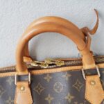 LV Alma Voyage MM Bag Brown Monogram Coated Canvas with Leather and Gold Hardware #ROYE-3 - Image 23