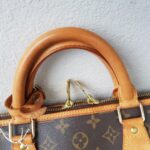 LV Alma Voyage MM Bag Brown Monogram Coated Canvas with Leather and Gold Hardware #ROYE-3 - Image 24