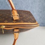 LV Alma Voyage MM Bag Brown Monogram Coated Canvas with Leather and Gold Hardware #ROYE-3 - Image 20
