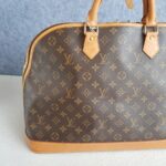 LV Alma Voyage MM Bag Brown Monogram Coated Canvas with Leather and Gold Hardware #ROYE-3 - Image 2