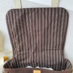LV Antique Besace PM Brown Canvas with Silver Hardware #RRKT-3 - Image 15